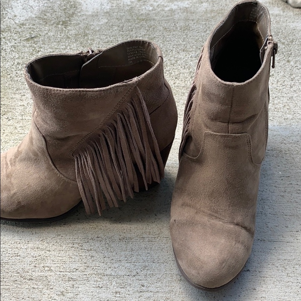 Madden Girl Fringe Booties